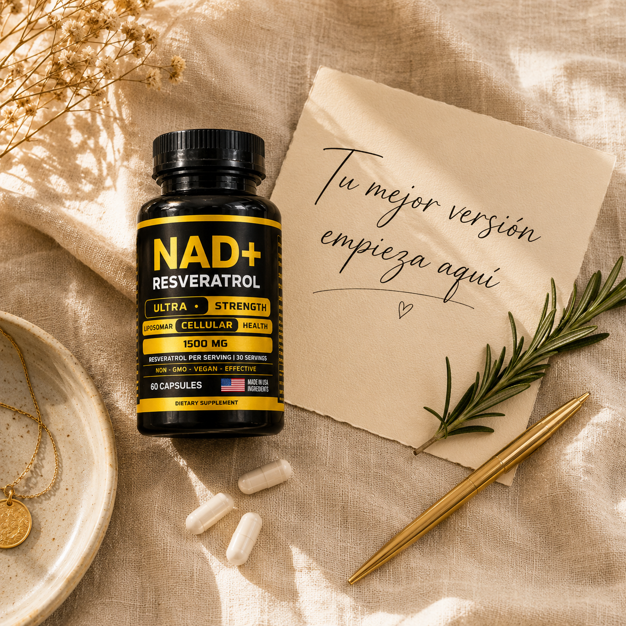 NAD+ RESVERATROL ULTRA STRENGTH