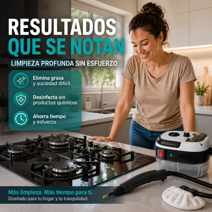 VaporJet™ – Tu cocina como nueva en minutos