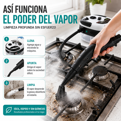 VaporJet™ – Tu cocina como nueva en minutos