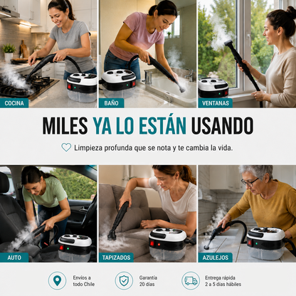 VaporJet™ – Tu cocina como nueva en minutos