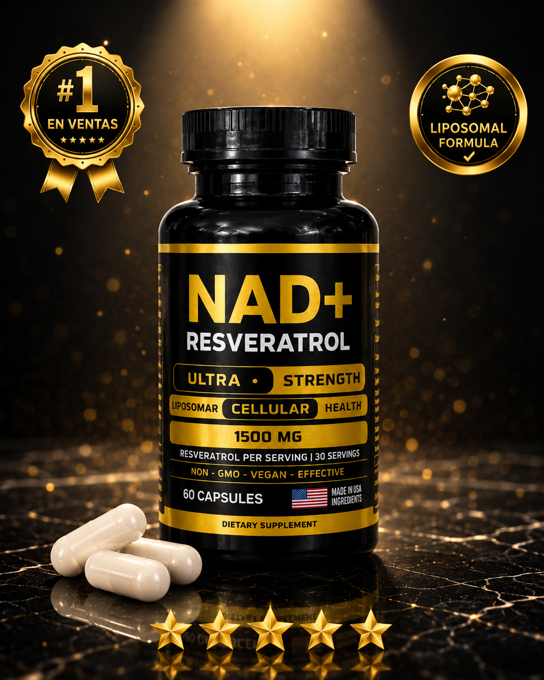 NAD+ RESVERATROL ULTRA STRENGTH