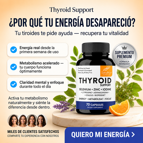 THYROID SUPPOR.- ENERGIA METABOLISMO