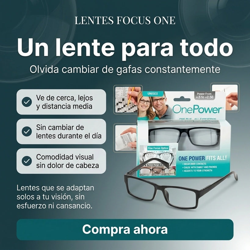 LENTES FOCUS ONE POWER