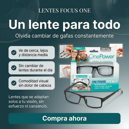 LENTES FOCUS ONE POWER