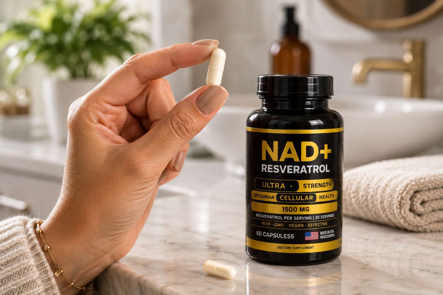 NAD+ RESVERATROL ULTRA STRENGTH